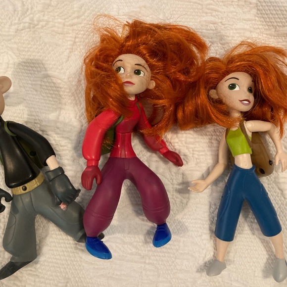 Rare Kim Possible Disney Action Figures with prerecorded backpacks that work - Picture 4 of 11